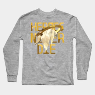 Heroes Never Die - Mercy Overwatch Long Sleeve T-Shirt